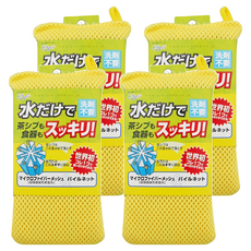 SOWA 創和 免洗劑海綿菜瓜布 無需清潔劑 輕鬆去油 保護雙手, 4個, 1個