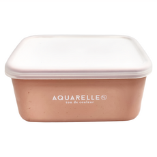 SABU HIROMORI 日本製 AQUARELLE 微波保鮮盒 250ml 櫻花粉, 1入, 1個