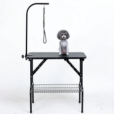 DING DONG PET 折疊式寵物美容桌 M, 黑色, 1個