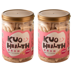 郭老師寶寶米餅 台灣純糙米 非油炸 零添加 無負擔, 紅藜麥, 50g, 2罐