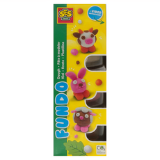 SES FunDo APP教學互動黏土 動物世界, 1盒, 90g