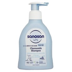 sanosan baby re:mind極潤洋甘菊洗髮精，溫和不刺激，含水解乳蛋白, 200ml, 1瓶
