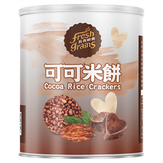 fresh grains 長青穀典 可可米餅, 120g, 1罐