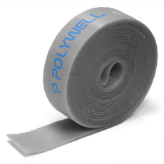 POLYWELL 寶利威爾 魔鬼氈束帶 可DIY自行裁切 PW15-T65-0234 2 x 300cm, 1捲