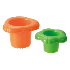 SHIMOMURA 下村 Fru-Veggie KOGYO 甜椒 青椒去籽器 - 輕鬆去除果蒂和果芯，省時省力, 1個