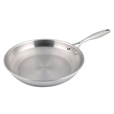 Livingglory Mastar Star IH感應爐適用五層不鏽鋼壓紋平底鍋, 1個, 28cm