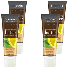 CUCCIO 古希歐 高效保濕乳霜 不油膩 含白萊姆和蘆薈, 4oz, 4個