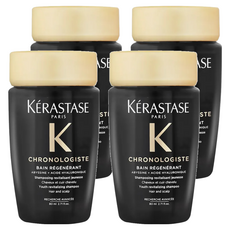 KERASTASE 巴黎卡詩 黑鑽極萃逆時淨髮浴 國際航空版, 80ml, 4瓶