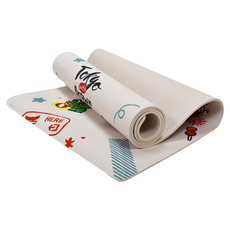 Tumaz 月熊 LINE FRIENDS 麂皮TPE瑜珈墊 東京慶典, 1個, 183 x 61 x 0.6cm