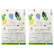 Skater 濕紙巾收納抽取包, 米奇系列, 2個