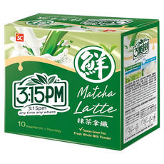 3點1刻 抹茶拿鐵, 22g, 10包, 1盒
