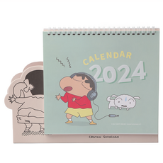 norns 2024蠟筆小新桌曆，人物造型底座, 唱歌, 1個