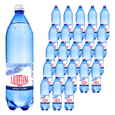 LAURETANA 蘿莉塔娜 天然冰河水, 1L, 24瓶