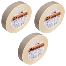 AA 晶裕荃 無痕雙面布膠帶, A-39, 3個