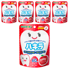 Bean Stalk 清涼糖錠 蘋果味, 60顆, 45g, 5包