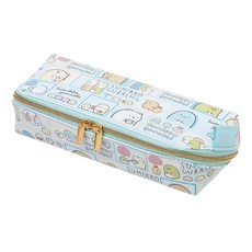 San-X 角落生物鉛筆袋 pacapo SLIM, 藍色, 1個