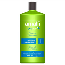 Amalfi 淨化控油 沁涼專業級 膠原蛋白洗髮精 900ml 沙龍級洗護系列 針對頭皮易搔癢 加強深層清潔 完全不含矽靈 100%歐洲製造, 1瓶
