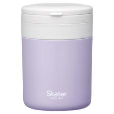Skater 折疊手柄不鏽鋼保溫罐, 紫色, 300ml, 1個