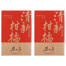 Tea Soap 茶山房 清新柑橘皂, 100g, 2個