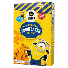 IRVINS 黑鴨 鹹蛋黃玉米片 小小兵聯名款, 90g, 1盒