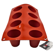 pavoni ITALIAI 八連圓錐矽膠模(BABA圓形*8pc_55*60mm), FR002, 1個