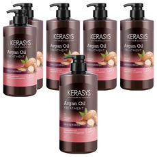 KERASYS 摩洛哥堅果油護髮乳 白麝香, 1L, 6瓶