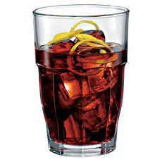 Bormioli Rocco ROCK BAR 可疊式強化杯 370ml 義大利製, 透明色, 6個