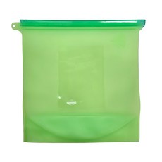 LifeHouse 矽膠密封保鮮袋 可微波 可重複使用, 35.5 x 30.2cm, 1個, 1入