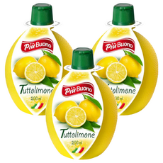 PIU BUONO 檸檬汁 (調理用), 200ml, 3瓶