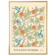 菠蘿選畫所 掛畫 William Morris Trellis, 30 x 40cm, 金色
