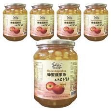 SaVia 世比芽 蜂蜜蘋果茶 950g/罐 韓國產, 5罐