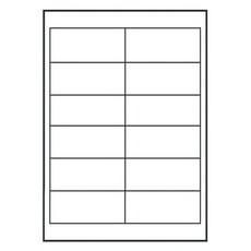 鶴屋 A4三用電腦標籤 115號 B4297 97 x 42mm, 12格, 105張