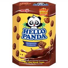 HELLO PANDA 貓熊夾心餅 大 雙層巧克力, 234g, 1盒