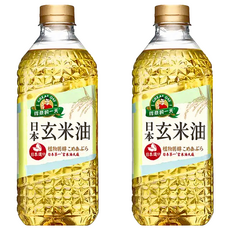 得意的一天 日本玄米油，富含穀維素、維生素E，非基改米源，適用於各種高溫烹調, 2.4L, 2瓶