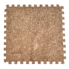 PMU 必美優 EVA 軟木塞地墊 12片組 ±10mm, 棕色, 1組