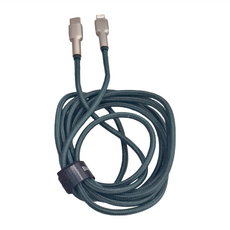 Baseus 倍思 金屬卡福樂 Type-c-IP數據線 20W, 2m, 墨綠色, 1條