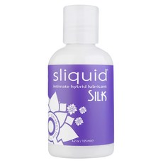 sliquid Naturals Silk 絲綢 水矽混合自然潤滑液 125ml, 1瓶