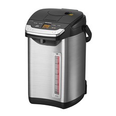 TIGER 虎牌 微電腦電熱水瓶 銀黑色 4L, PIG-A40R
