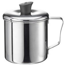 PLUS PERFECT 理想 極緻316不鏽鋼口杯 附蓋 KH-70111 11cm, 1個, 銀色