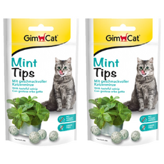 Gim Cat 俊寶俊喵 貓薄荷錠 幫助貓咪放鬆心情 刺激貓咪玩耍, 貓薄荷, 40g, 2包