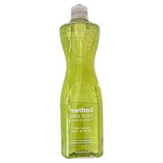method 純淨洗碗精 萊姆海鹽 532ml, 植物性配方, 溫和洗淨, 廚房清潔, 1瓶