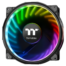 thermaltake 曜越 Riing Plus 20 LED RGB風扇, 1個, RGB, 電腦散熱風扇, Riing Plus 20 LED RGB
