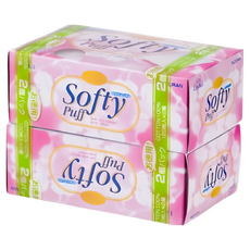 SUZURAN 思詩樂 超薄化妝棉 100%綿製成 任何膚質安心使用, 120入, 2盒