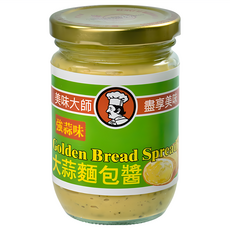 CHEF'S CHOICE 美味大師 大蒜麵包醬 強蒜味, 220g, 1罐