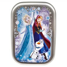 Skater 兒童金屬鋁蒸飯盒便當盒 97 x 134 x 42mm 370ml, 冰雪奇緣, 1個