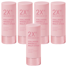 TONYMOLY 2X膠原蛋白保濕萬用棒, 10g, 5支