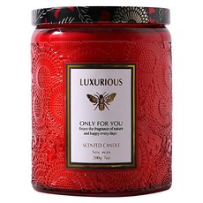 LUXURIOUS 絕美天然高規香芬蠟燭, 寶格麗夜苿莉, 450g, 1罐