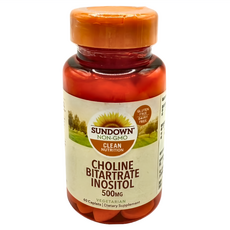SUNDOWN NATURALS 日落恩賜 孕寶膽鹼 + 肌醇加強錠, 1個, 60顆