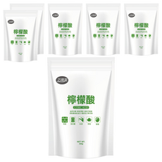 巧易潔 檸檬酸, 500g 重量包, 可自然分解, 不汙染環境, 環保友愛地球, 6包