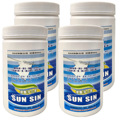 SUN SIN 三新立潔 增艷淨白素 SGS檢驗合格 抑菌率99%, 2kg, 4桶